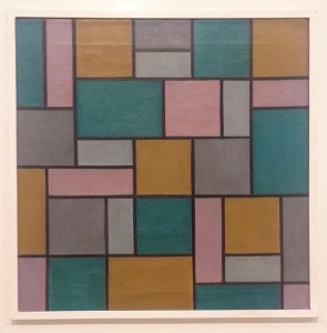 and another Van Doesburg, Composition XVII from 1919