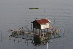 a fishing platform