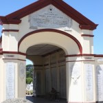 the entrance to the Dutch cemetary in Banda Aceh