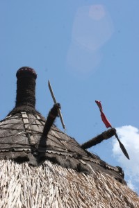 roof decoration in Tololelo village
