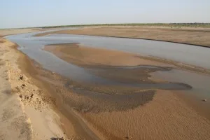 the mighty Amu Darya, on its way to the Aral Sea
