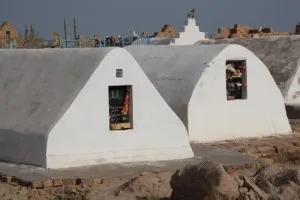 the variety of tombs is remarkable