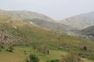 view from the pass