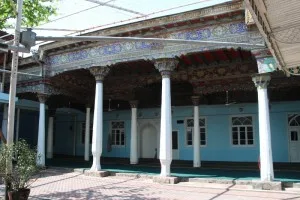 the praying area of the Toron mosque