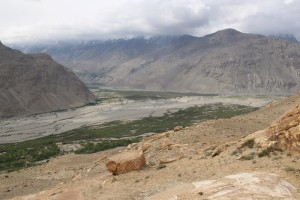 where the Pamir River joins the Panj River