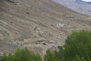 mountain slope cemetery, Vrang