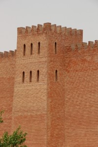 a tower of the fortress: 21st Century replica