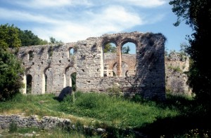 the basilica of Butrint