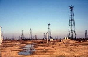 the Patos Marinza oil field, the biggest field of Albania