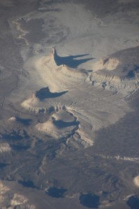 desert view from the plane, way home