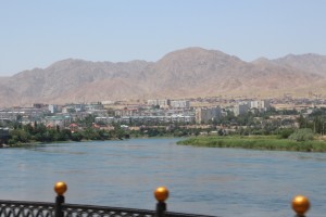 the Syr Darya, in Khujand