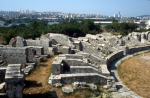 Roman amphitheatre in Solina