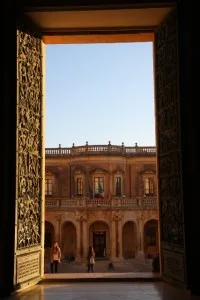 from inside the cathedral