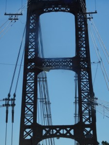 Santa Fe's suspension bridge