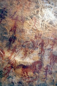 Bhimbetka rock painting