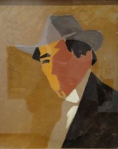 one of my favourites, Uruguayan Rafael Barradas "portrait" (1916/17)