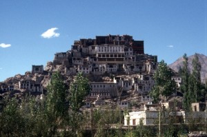 Buddhist monastery near Leh