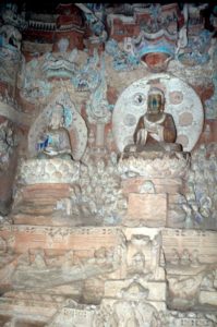 further intricately decorated caves (Bei Shan)