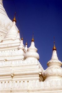 detail of the Ava pagoda