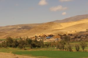 country side between Ardabil and Tabriz