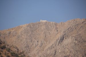 a distant Iranian border defence, high up in the mountains 