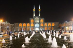 the Amir Chakhmaq Mosque, same night