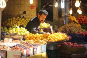 fruit and vegetable seller