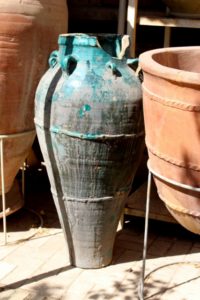 ancient vase in the Ecbatana museum in Hamadan