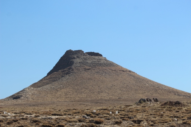 the volcano crater known as Zendan-e Soleyman