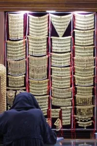 the gold in the gold souq
