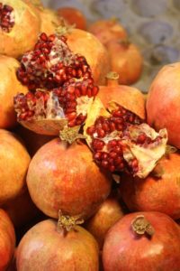 pomegranate, that quintessential Middle Eastern fruit